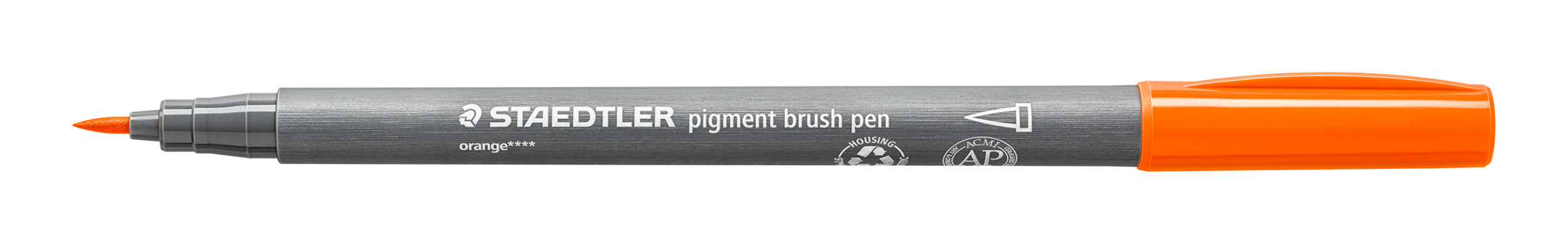 Pigment brush pen