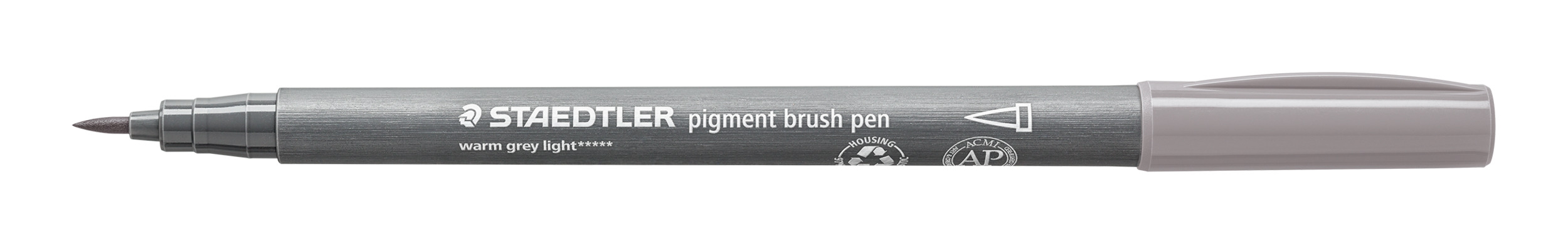 Pigment brush pen