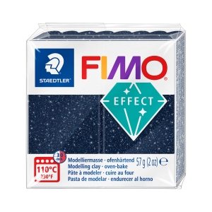Fimo effect Galaxy blue