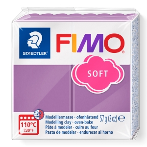 Fimo Soft Blueberry shake