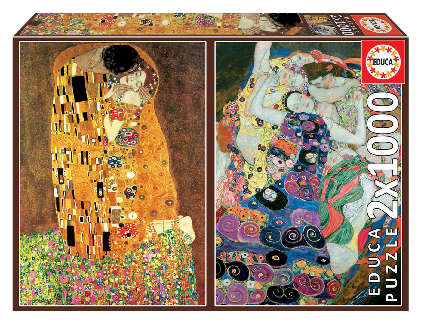 Puzzle Gustav Klimt 2x1000 delova