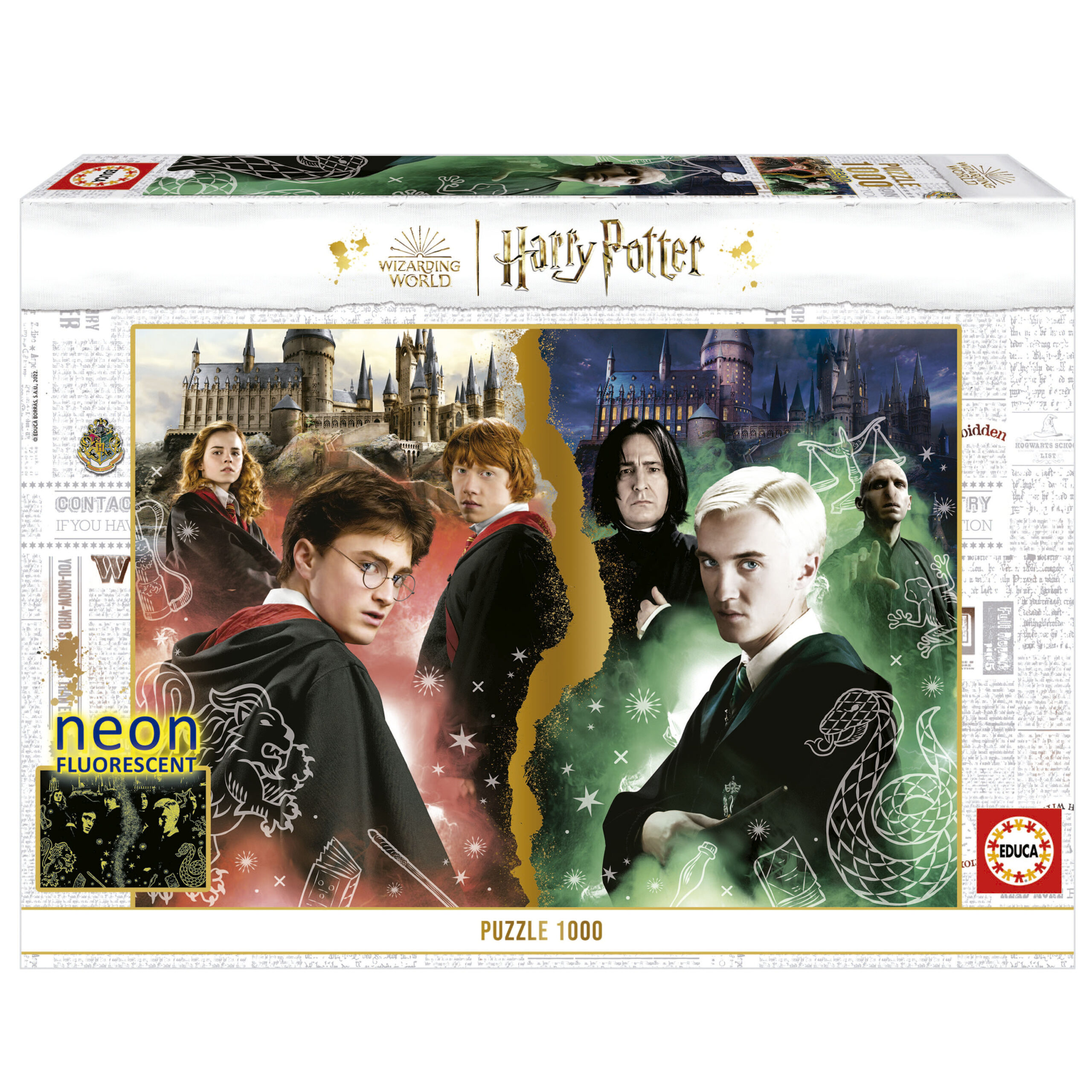 Puzzle Harry Potter NEON 1000 delova