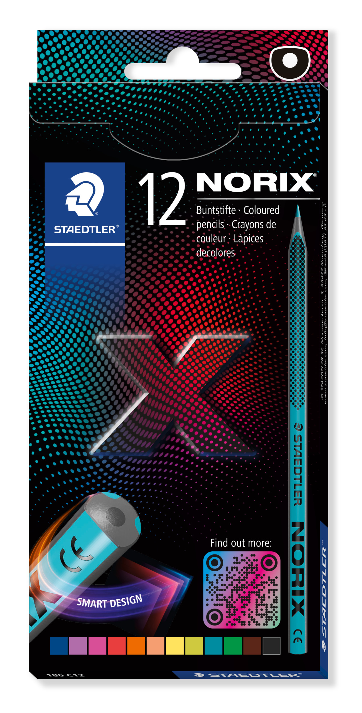 NORIX drvene bojice 1/12