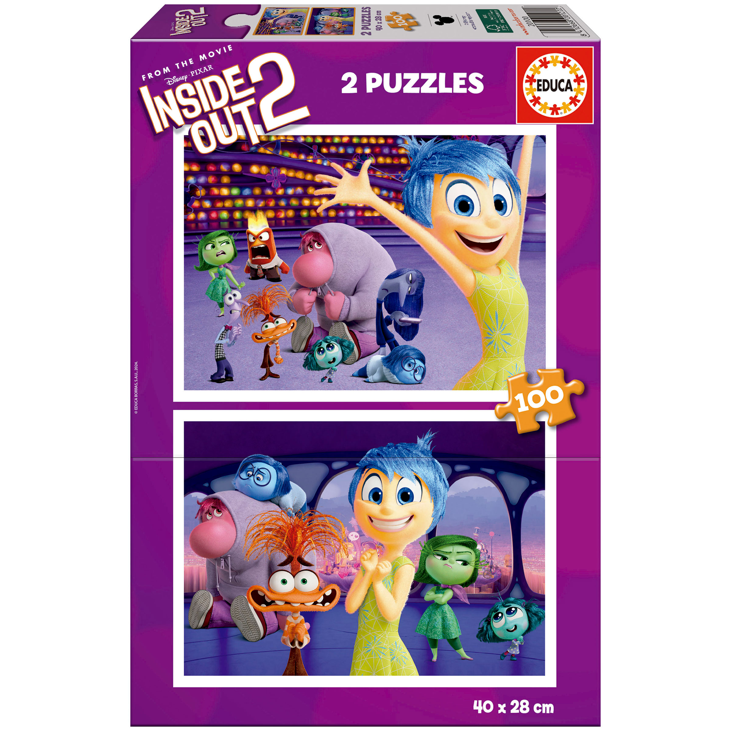 Puzzle 2x100 komada