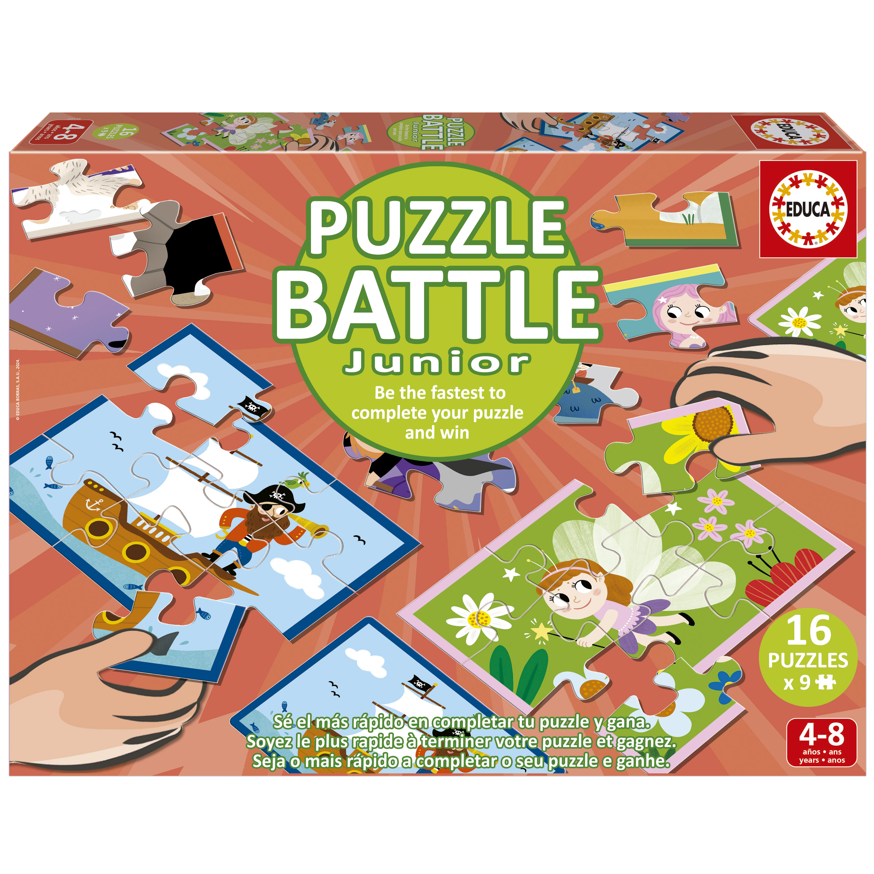 Puzzle junior 16 x 9 delova