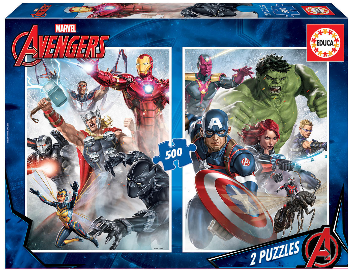 Puzzle 2x500 delova
