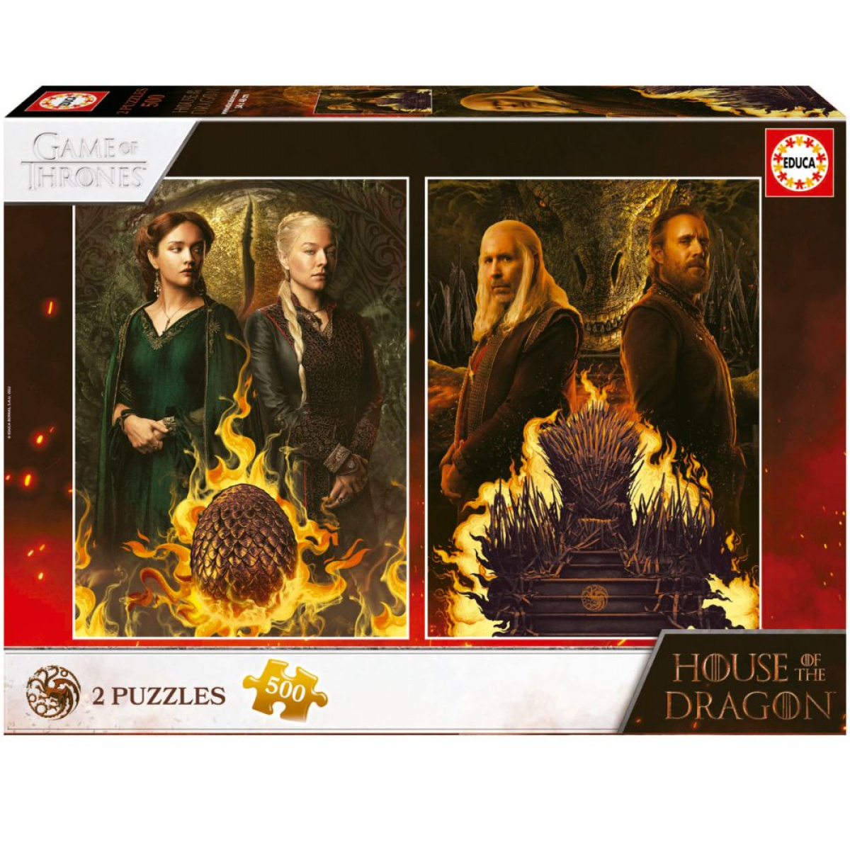 Puzzle 2x500 komada