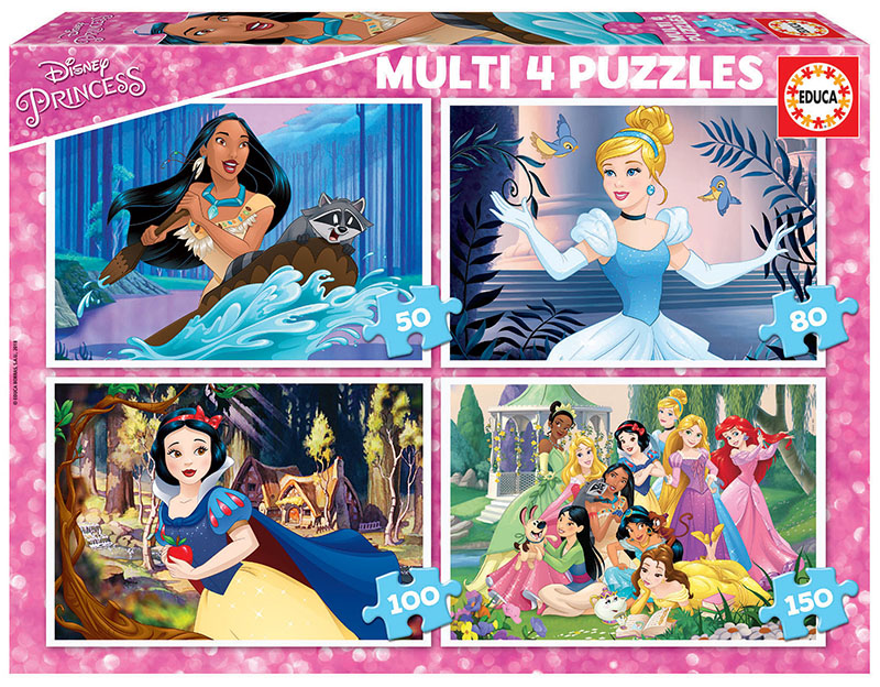 Puzzle Multi 4 Disney