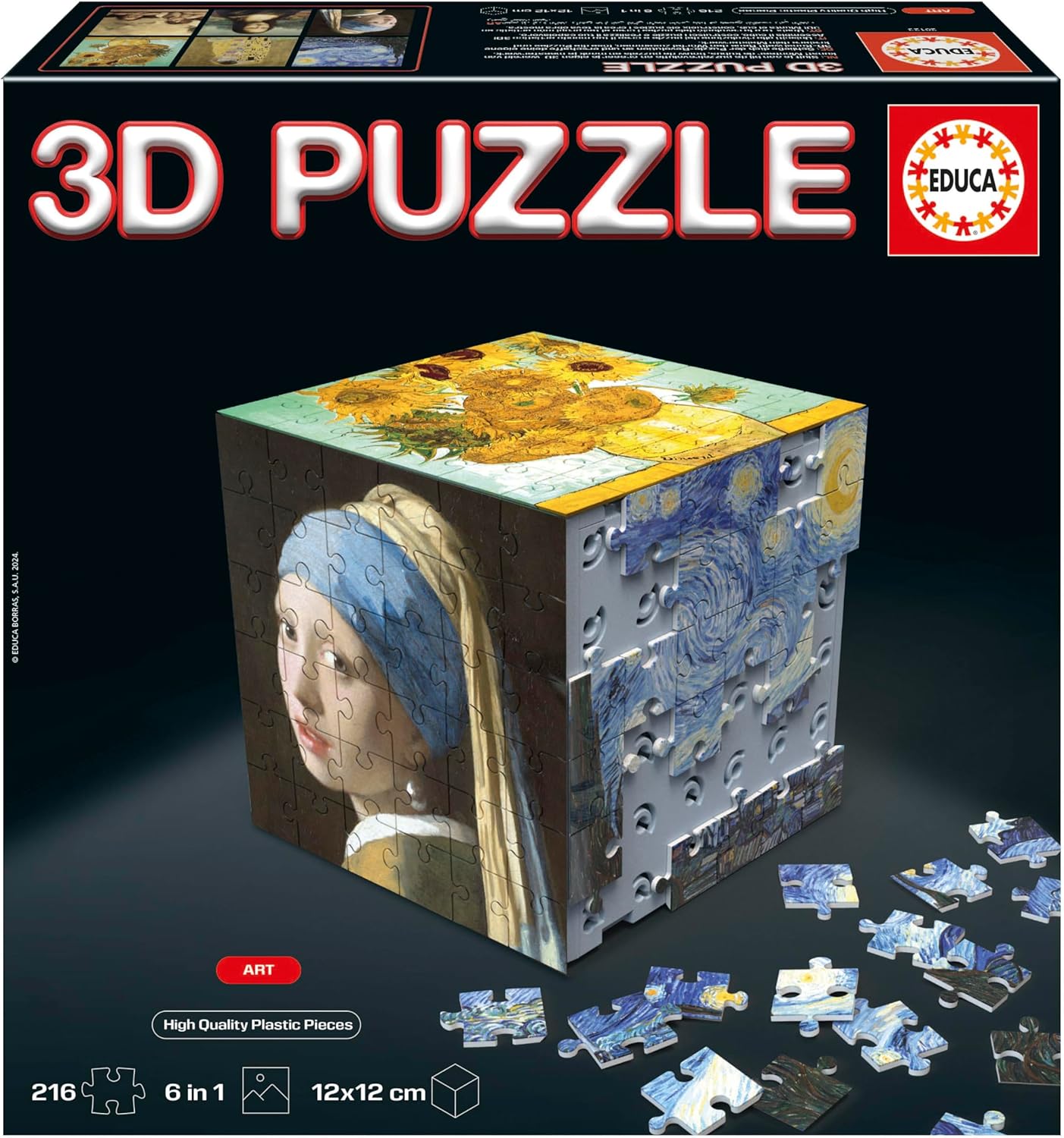 Cube ART puzzle 3D