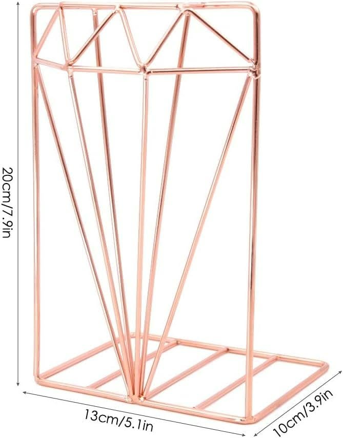 Rose gold Drzac za knjige