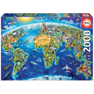 Puzzle 2000 komada