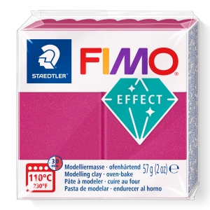 Fimo effect ciklama-bordo