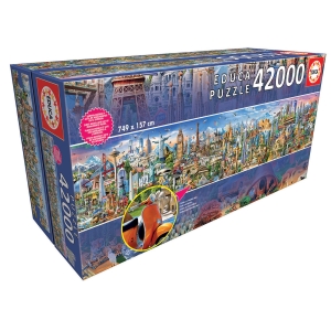 Puzzle Around the world 42.000 delova