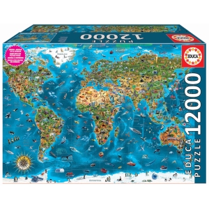 Puzzle Wonders of World 12.000 delova