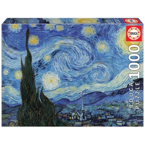 Puzzle Starry Night Van Gogh 1000 delova