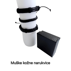 Muška kožna narukvica 1/1