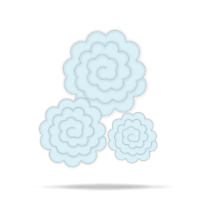 Quilling trake za pravljenje cvetica S.PLAVA