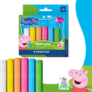 Staedtler Peppa krede 1/6
